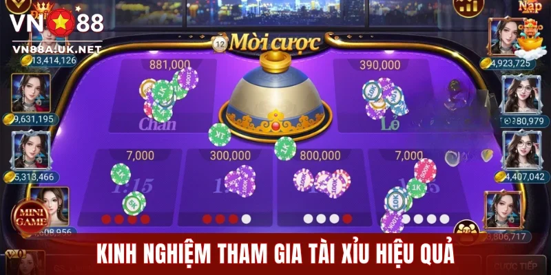 Chia sẻ từ các chuyên gia kinh nghiệm tham gia tài xỉu hiệu quả